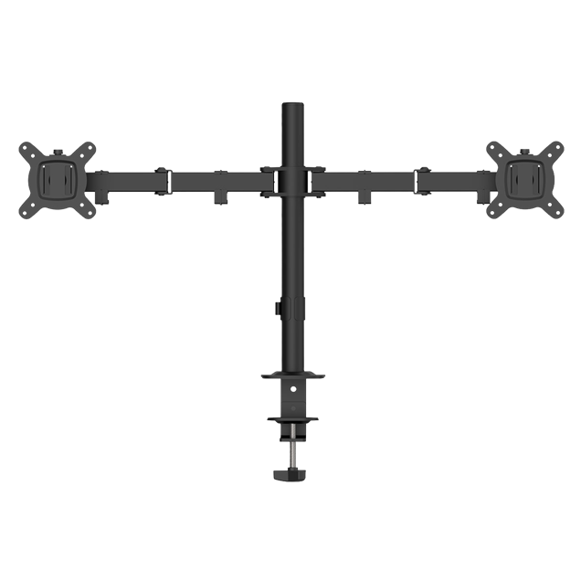 CiT PM100 Dual Monitor Desk Mount With Clamp and Grommet Stand